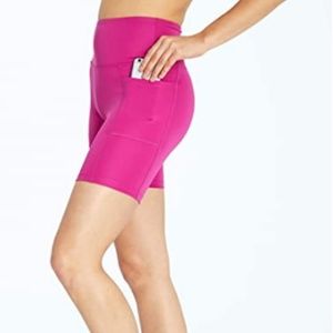 NWT Bally High Rise Pocket Bike Short Small